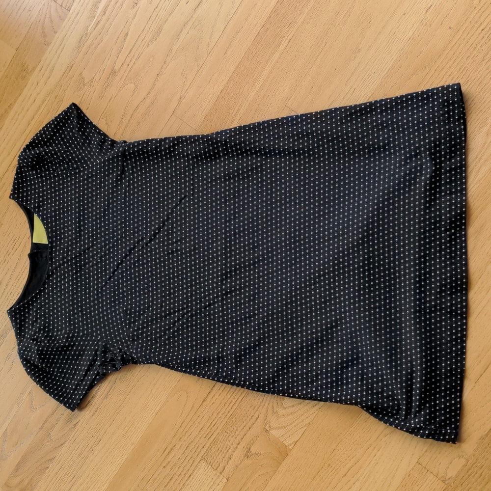 Anthropologie Black Knit Dress